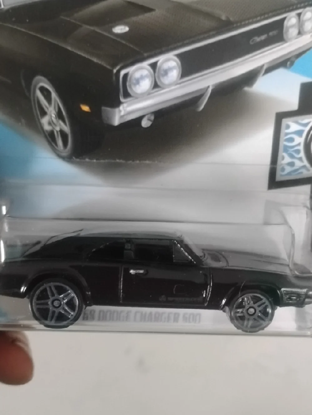 Mattel Hot Wheels '69 Dodge Charger 500 - Black